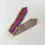 کمربند کتان پلیسه