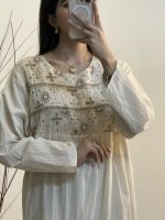 پیراهن تابستانی نخی